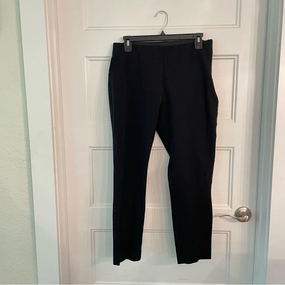 A New Day Black Ankle Pant with Stretch Waist Band